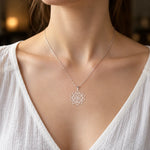 Collier Mandala Lotus Fleur de Vie - Vignette | Médiéfan