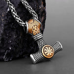 Collier Marteau de Thor & Vegvisir - Vignette | Médiéfan