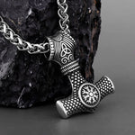Collier Marteau de Thor & Vegvisir - Vignette | Médiéfan