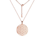 Collier Médaillon Fleur de Vie Classique - Vignette | Médiéfan