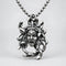 Collier Méduse Hurlante Chaîne à billes
