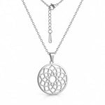 Collier Mini Rosace Fleur de Vie - Vignette | Médiéfan