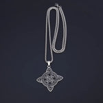 Collier Nœud de Sorcière aux Entrelacs Celtiques - Vignette | Médiéfan