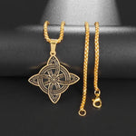 Collier Nœud de Sorcière aux Entrelacs Celtiques - Vignette | Médiéfan
