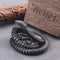 Collier Serpent Articulé Noir vieilli / 50 cm
