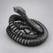 Collier Serpent Articulé Noir vieilli / 50 cm