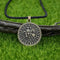 Collier templier pendentif sceau des cavaliers « Sigillum Militum » Chaîne en coton bronze, bijou en acier inoxydable