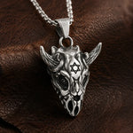 Collier Tête de Dragon Gravé - Vignette | Médiéfan