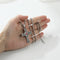 Colliers de la présidence du templier en acier inoxydable U7 pour hommes, étiquette de bouclier croisé de chevalier, amulette en relief 3D, symboles, chrétien, unisexe, cadeau de bijoux Cross-Steel