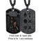 Colliers de la présidence du templier en acier inoxydable U7 pour hommes, étiquette de bouclier croisé de chevalier, amulette en relief 3D, symboles, chrétien, unisexe, cadeau de bijoux Knights Templar Tag
