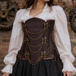 Corset Steampunk à Chaînes - Vignette | Médiéfan