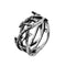 Egyptian Stainless Steel Ankh Finger Rings For Men Women Punk Hip Hop Cross Ring Fashion Jewelry Accessories Gifts Dropshipping Style D8 / 7