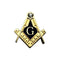 Épingles à revers multi- maçonniques gratuites et acceptées, boussole templier et broche carrée, Badges cadeaux avec pochette papillon 19