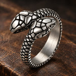 Bague Serpent aux Têtes Jumelles - Vignette | Médiéfan