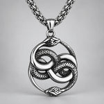 Collier Double Serpent Infini - Vignette | Médiéfan