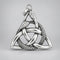 Collier Triquetra aux Deux Serpents Pendentif seul