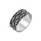 New Fashion Stainless Steel Patterned Rings for Men Women Punk Personalized Creative Simple Ring Luxury Jewelry Gifts Wholesale Style L / 9