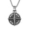 Nordic Vikings Wolf Tooth Pendant Necklace 316L Stainless Steel Hip Hop Rock Fashion Leather Rope Chain Jewelry Gifts Wholesale Style I3 / WHITE