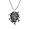 Nordic Vikings Wolf Tooth Pendant Necklace 316L Stainless Steel Hip Hop Rock Fashion Leather Rope Chain Jewelry Gifts Wholesale Style I5 / WHITE