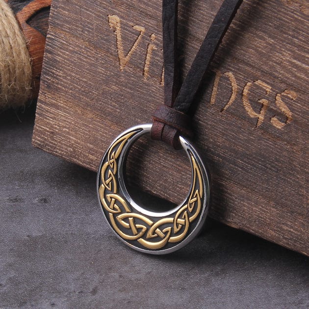 Collier Outlander - Nœuds Celtiques En Bronze - Style Vintage Sassenach - Neuf Sans Emballage