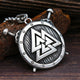 Pendentif Valknut sur Bouclier