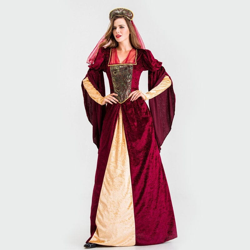 Robe de Reine Médiévale Captez tous Regards Médiéfan