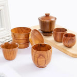 Tasse à Café en Bois - Vignette | Médiéfan