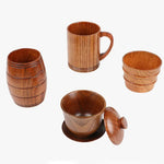 Tasse à Café en Bois - Vignette | Médiéfan