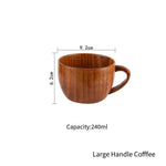 Tasse à Café en Bois - Vignette | Médiéfan