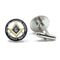 Vintage hommes manchette franc-maçon Illuminati templiers Logo maçon maçonnique verre gemme boutons de manchette costume boutons de manchette hommes chemise accessoires 11
