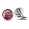 Vintage hommes manchette franc-maçon Illuminati templiers Logo maçon maçonnique verre gemme boutons de manchette costume boutons de manchette hommes chemise accessoires 17