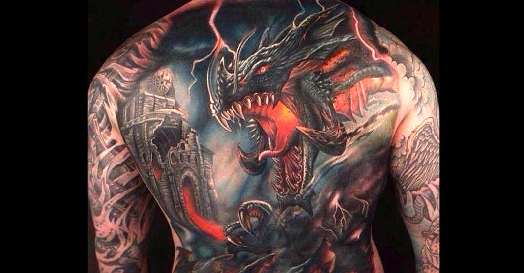 tatouage dragon