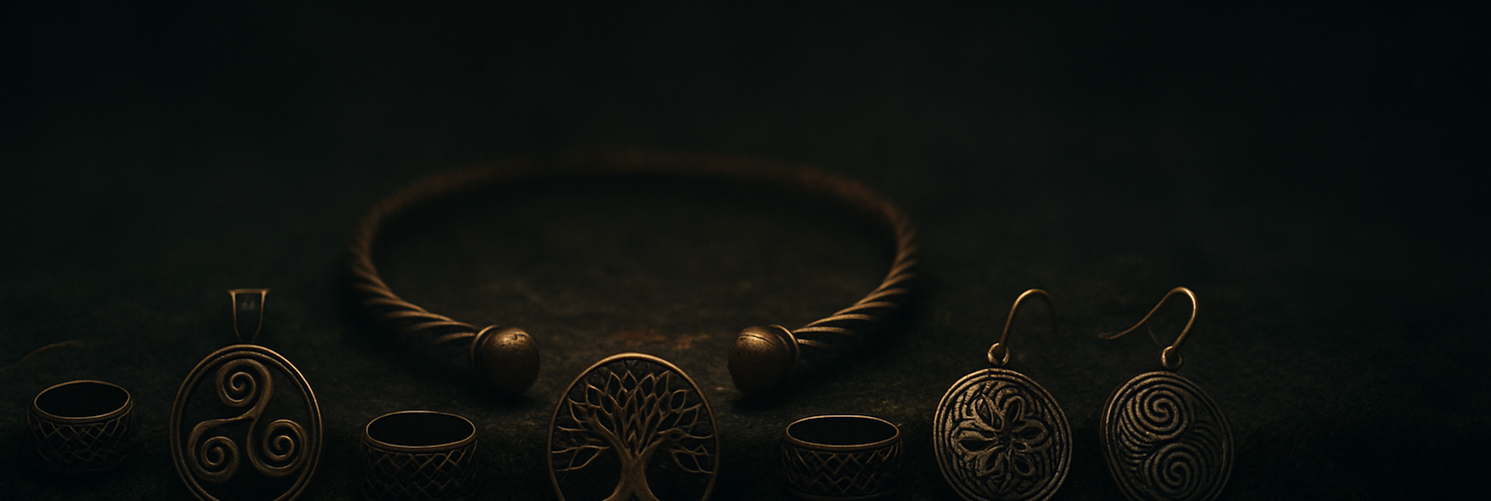 Bannière Bijoux celtiques médiéval-fantastique — Médiéfan