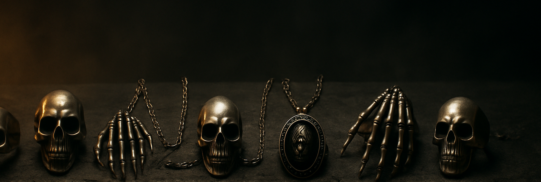 Bannière Bijoux Squelettes médiéval-fantastique — Médiéfan