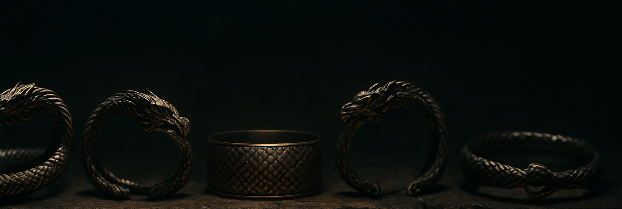 Bannière Bracelet Dragon médiéval-fantastique — Médiéfan