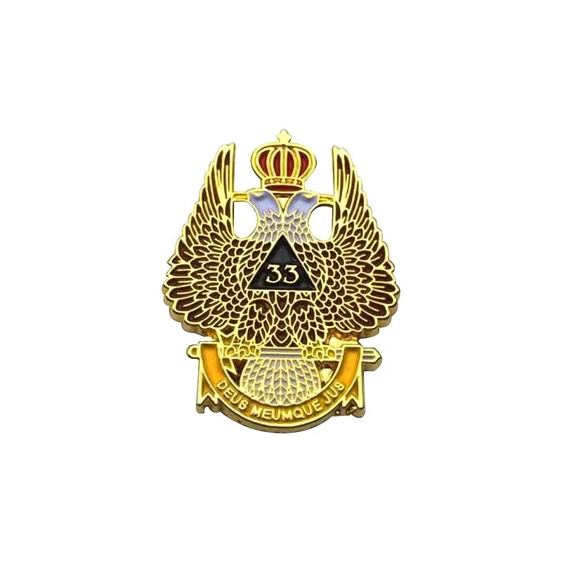 Épingles à revers multi- maçonniques gratuites et acceptées, boussole templier et broche carrée, Badges cadeaux avec pochette papillon 4