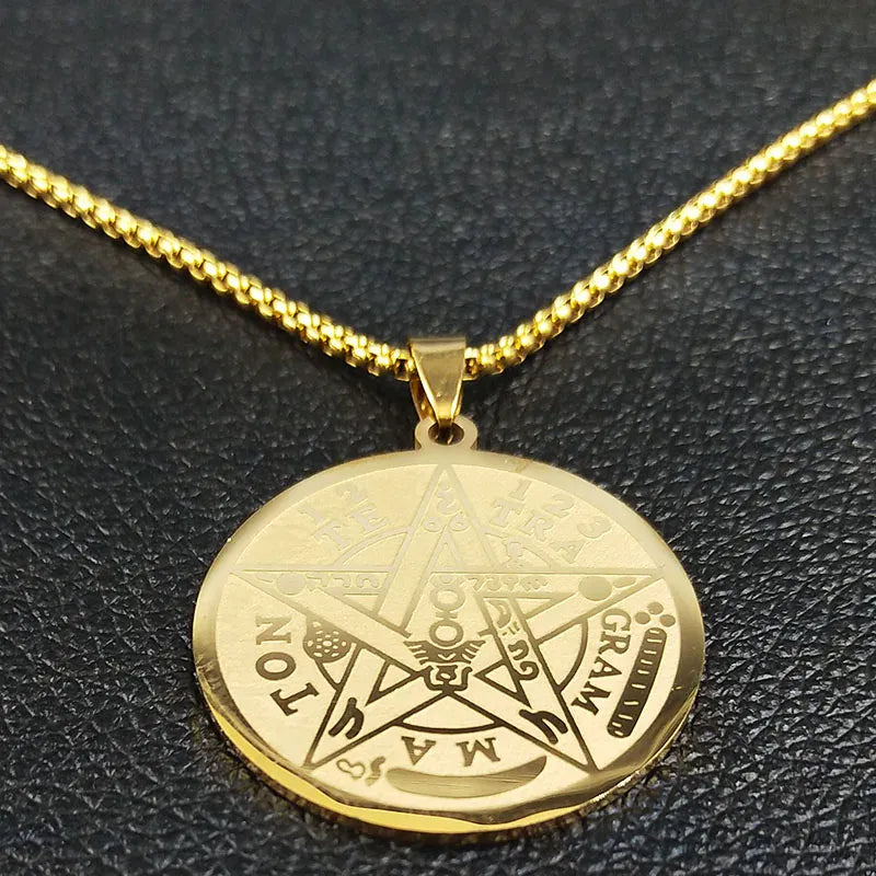 Collier Pentacle Tétragrammaton