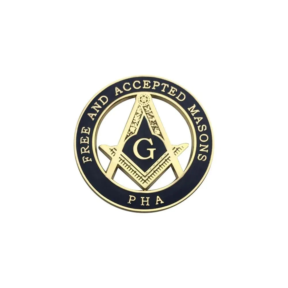 Épingles à revers multi- maçonniques gratuites et acceptées, boussole templier et broche carrée, Badges cadeaux avec pochette papillon 14