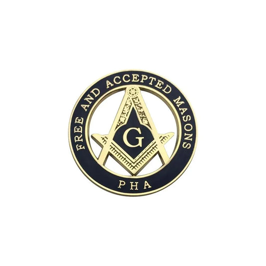Épingles à revers multi- maçonniques gratuites et acceptées, boussole templier et broche carrée, Badges cadeaux avec pochette papillon 14