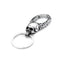 Gothic Vintage 316L Stainless Steel Skull Keychain Hip Hop Biker Animal Keychains Fashion Charm Key Chain Rings Jewelry Gifts Style B