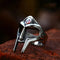 Bague serre de dragon pierre rouge