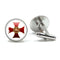Vintage hommes manchette franc-maçon Illuminati templiers Logo maçon maçonnique verre gemme boutons de manchette costume boutons de manchette hommes chemise accessoires 6