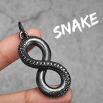 Collier Serpent Infini Massif - Vignette | Médiéfan