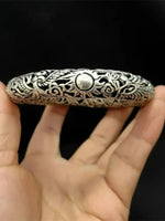 Bracelet Jonc Ajouré Ciselé Argenté - Vignette | Médiéfan