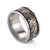 Anneau Celtique Loup & Triskell Argenté / 7