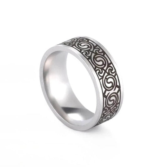 Anneau Celtique Spirale