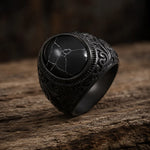 Bague Cabochon d'Onyx - Vignette | Médiéfan