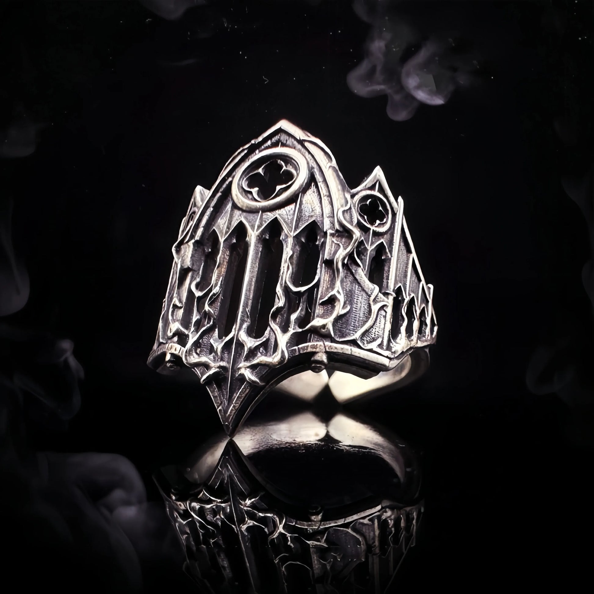 Bague Cathédrale Brûlée