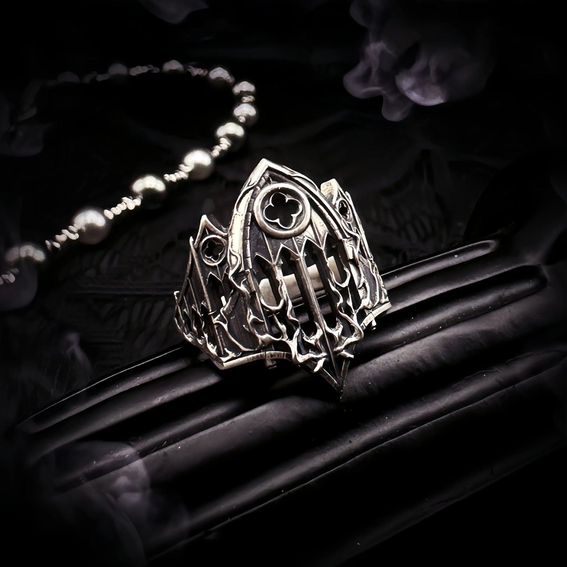 Bague Cathédrale Brûlée