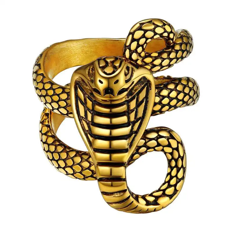 Bague Cobra Royal Enroulé